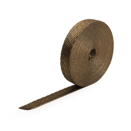 Izolační pásky na výfuk Termo izolační páska na svody a výfuk Thermotec carbon-titan, 25mm x 15m | race-shop.cz