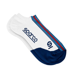 Sparco Martini Racing Iconic Ponožky s nízkým kotníkem 41-46, bílá