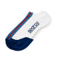 Spodní prádlo Sparco Martini Racing Iconic Ponožky s nízkým kotníkem 41-46, bílá | race-shop.cz