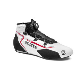FIA závodní boty Sparco RAPID, bílá/červená
