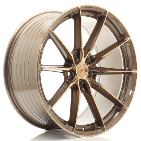 Hliníkové disky Japan Racing JR37 21x10 ET10-41 5H BLANK Platinum Bronze | race-shop.cz