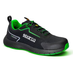 Sparco bezpečnostní boty Traction SANYO, černá/zelená
