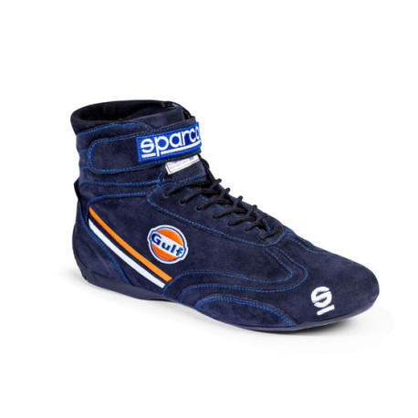 Boty FIA závodní boty Sparco TOP GULF, námořnická modrá/oranžová | race-shop.cz