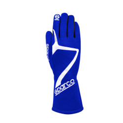 Závodní rukavice Sparco LAND 2025 s FIA, modrá