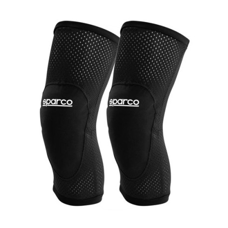Ochrana krku a chrániče SPARCO chrániče kolen Race, černá | race-shop.cz