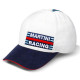 Čepice a kšiltovky Kšiltovka Sparco s MARTINI RACING logem - Bílá | race-shop.cz
