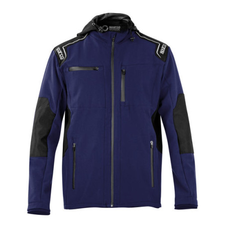 Mikiny a bundy Sparco SOFTSHELL SEATTLE modra | race-shop.cz