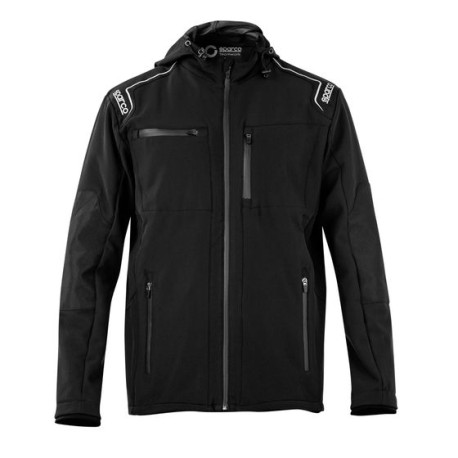 Mikiny a bundy Sparco SOFTSHELL SEATTLE černá | race-shop.cz