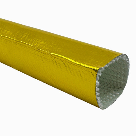 Tepelnoizolačné návleky káblov a hadíc Polyamide Heat Sleeve RACES Gold - ID 30mm | race-shop.cz