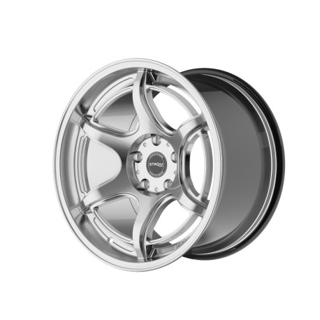 ALU disky STROM STROM DS-F45 disk 18x9.5 5x120 72.6 ET10, Light Hyper Black | race-shop.cz