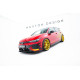 Body kit a vizuální doplňky Přední splitter Volkswagen Golf GTI Clubsport Mk8 Facelift (červená) | race-shop.cz