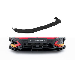 Přední splitter Volkswagen Golf GTI Clubsport Mk8 Facelift (červený + lesklé klapky)