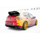 Body kit a vizuální doplňky Zadní difuzor V1 Volkswagen Golf GTI Clubsport Mk8 Facelift (červený) | race-shop.cz