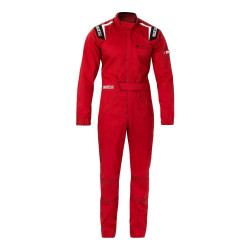 SPARCO Kombinéza pro mechaniky MS-4 červená