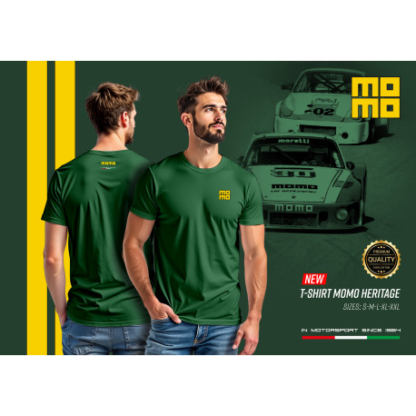 Trička Tričko MOMO STACK, zelená | race-shop.cz