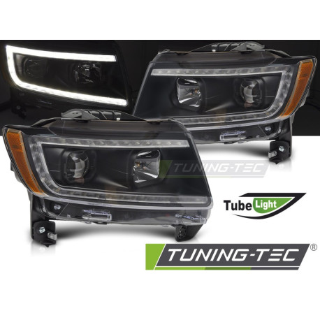 Osvětlení CHRYSLER JEEP GRAND CHEROKEE 11-13 TUBE LIGHT BLACK | race-shop.cz