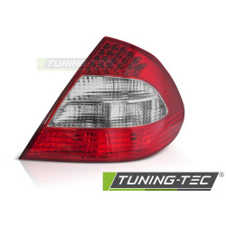 LED ZADNÍ SVĚTLO ČERVENÉ BÍLÉ PRAVÉ STRA TYC do MERCEDES W211 06-09 4D