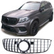 Bazar Sportovní maska černý lesk chrom vhodná pro Mercedes GLS X166 15-19 POŠKOZENÁ | race-shop.cz