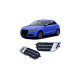 Body kit a vizuální doplňky RACES rámečky mlhovek pro Audi A1 8X Silver | race-shop.cz