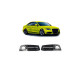 Body kit a vizuální doplňky RACES rámečky mlhovek pro Audi A4 B8 Chrome Black | race-shop.cz