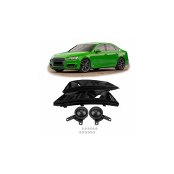 Kryty mlhových světel pro Audi A4 B9 lesklá černá