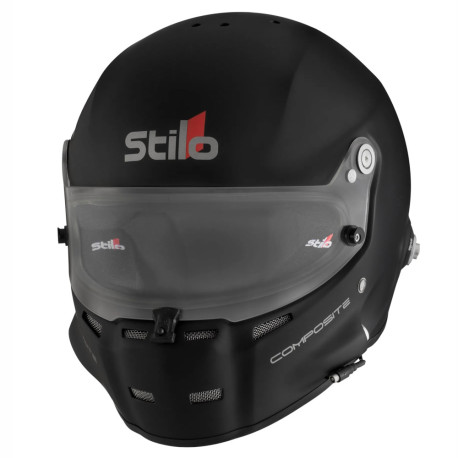 Uzavřené přilby FIA uzavřená závodní přilba STILO ST5F Composite (HANS), matná černá | race-shop.cz