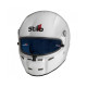 Uzavřené přilby STILO Motokárová přilba ST5F N KA2020, bílá/modrá | race-shop.cz