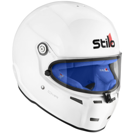 Uzavřené přilby STILO Motokárová přilba ST5 CMR 2016, Bílá s modrým interiérem | race-shop.cz