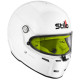 Uzavřené přilby STILO Motokárová přilba ST5 CMR 2016, Bílá se žlutým interiérem | race-shop.cz