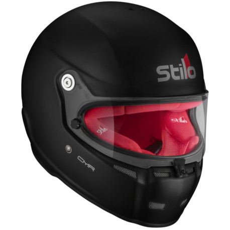 Uzavřené přilby STILO Motokárová přilba ST5 CMR 2016, Černá s červeným interiérem | race-shop.cz