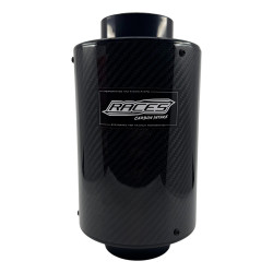 Univerzální sportovní vzduchový filtr RACES Carbon, 240mm