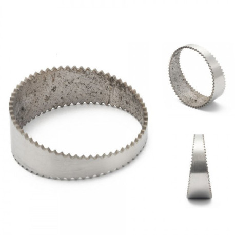 Přímé redukce RACES Pilový zub z nerezové oceli výfuk koláčový úhelník - 57mm | race-shop.cz