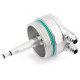 Adaptéry pod olejový filtr RACES hliníkové víčko olejového filtru s přívodem/odvodem chladiče pro BMW (M52/M54) | race-shop.cz