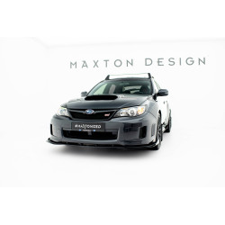 Street Pro Přední Splitter + Klapky Subaru Impreza WRX STI Mk3 Facelift