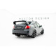 Body kit a vizuální doplňky Street Pro Zadní Boční Splittery + Klapky Subaru Impreza WRX STI Mk3 Facelift | race-shop.cz
