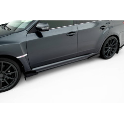 Street Pro Boční prahy Difuzory + Klapky Subaru Impreza WRX STI Mk3 Facelift