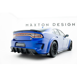 MAXTON DESIGN Street Pro zadní difuzor pro Dodge Charger RT Scat Pack Widebody Mk3 Facelift, červená