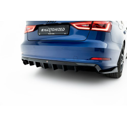 Zadní difuzor Audi A3 Sedan 8V (verze s jedním výfukovým koncem na jedné straně)