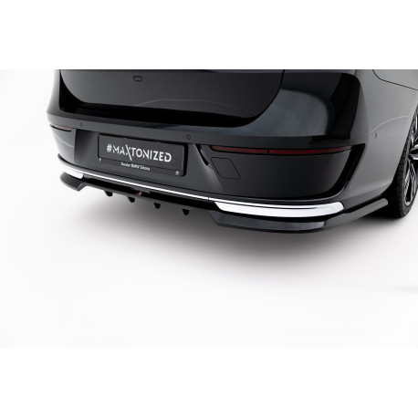 Body kit a vizuální doplňky Zadní splitter (s vertikálními tyčemi) BMW 7 G70 | race-shop.cz