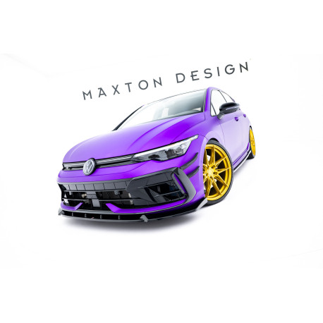 Body kit a vizuální doplňky Přední splitter V.3 Volkswagen Golf R Mk8 Facelift | race-shop.cz