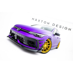 Přední splitter V.4 Volkswagen Golf R Mk8 Facelift