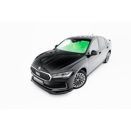 Body kit a vizuální doplňky Přední splitter V1 Škoda Superb Mk4 | race-shop.cz
