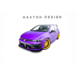 Street Pro přední splitter + klapky Volkswagen Golf R Mk8 Facelift
