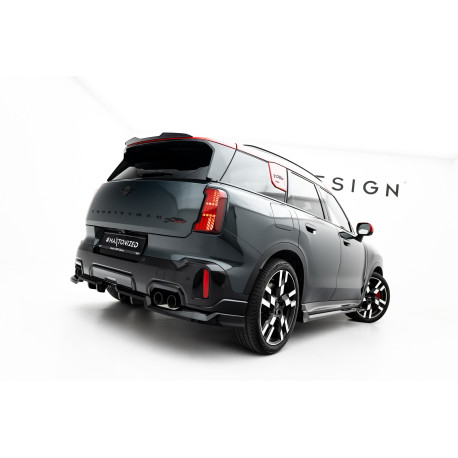 Body kit a vizuální doplňky Zadní splitter (s vertikálními tyčemi) Mini Countryman JCW U25 | race-shop.cz