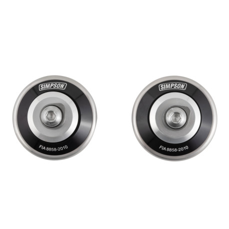 Příslušenství k přilbám SIMPSON HANS CLIPS FIA 8858-2010 | race-shop.cz