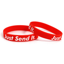 Just Send it wristband (Red)