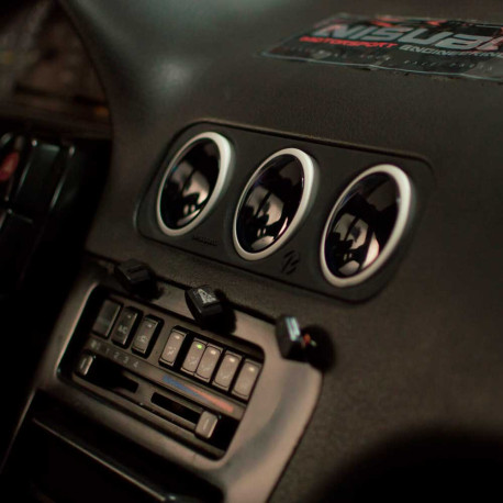 Držáky budíků podle vozidla NISUBA Nissan S13 maskované podpora měřidel, 3x52mm | race-shop.cz