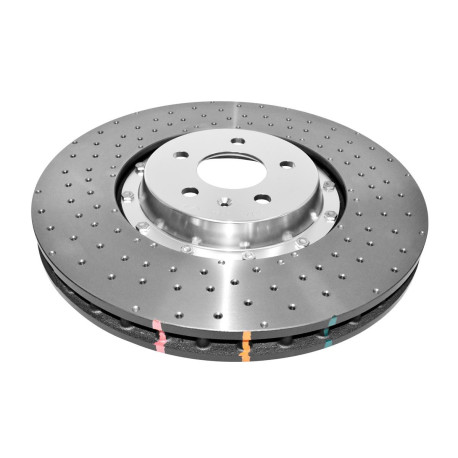 Brzdy DBA DBA 5000 series Křížové vrtání & Prohlubně Silver Hat DBA52774SLVXD | race-shop.cz