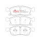 Brzdy DBA DBA Brzdový Kit 4000 Series T3 Drážkování & Xtreme Performance Brzdový destičky DBA42635S-2216XP | race-shop.cz