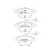 Brzdy DBA DBA Brake Pads Street Performance, Front Axle DB2210SP | race-shop.cz